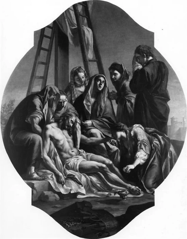 Vincenzo Angelo Orelli-197-Vincenzo Angelo Orelli-145-Deposizione di Cristo dalla croce - Varmo, Chiesa parrocchiale